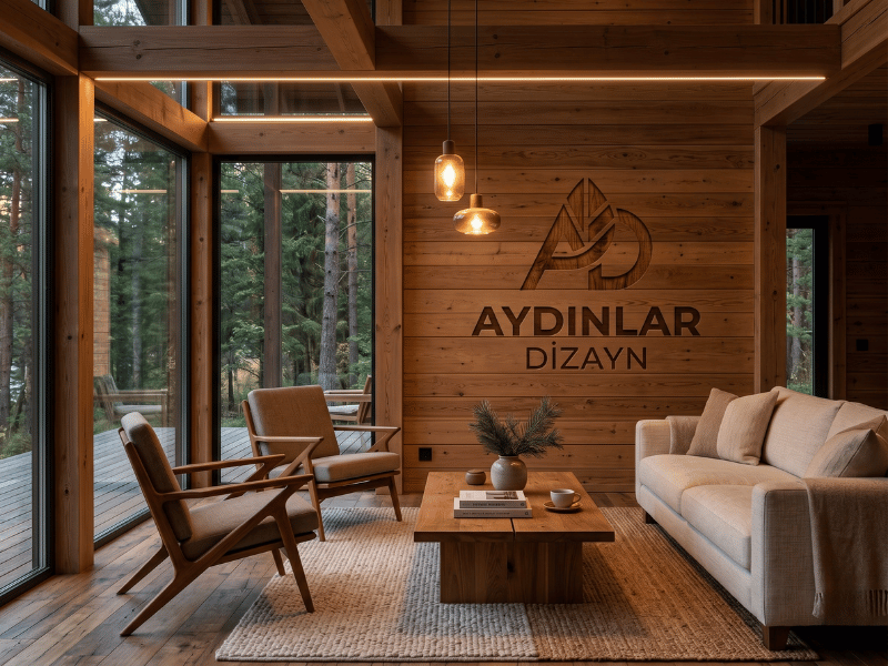 Kütük Ev Dekorasyonu