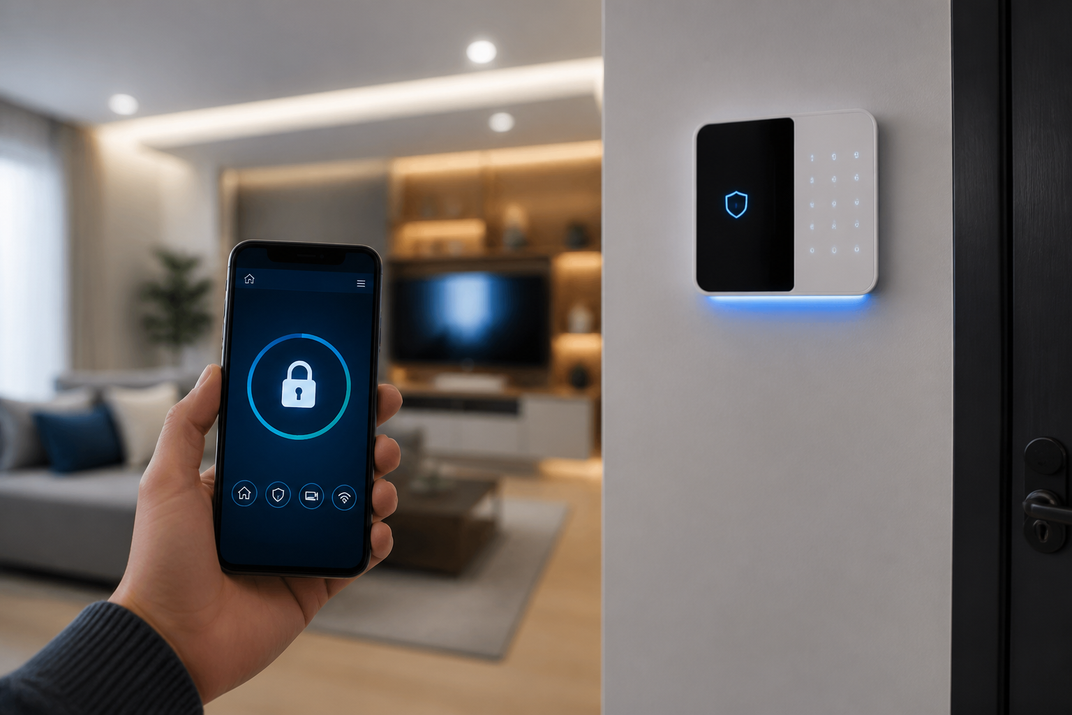Akıllı Alarm Sistemleri ile 7/24 Koruma